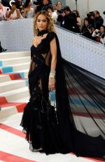 RITA ORA at 2023 Met Gala Celebrating Karl Lagerfeld: A Line of Beauty in New York 05/01/2023