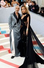 RITA ORA at 2023 Met Gala Celebrating Karl Lagerfeld: A Line of Beauty in New York 05/01/2023