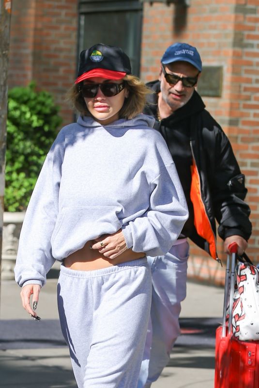RITA ORA Leaves Bowery Hotel in New York 05/02/2023