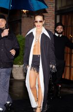 RITA ORA Leaves Her Hotel in New York 04/30/2023
