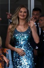 ROMEE STRIJD Leaves Hotel Martinez in Cannes 05/16/2023