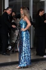 ROMEE STRIJD Leaves Hotel Martinez in Cannes 05/16/2023
