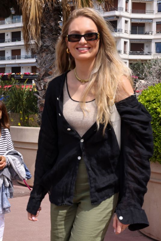 ROMEE STRIJD Out and About in Cannes 05/17/2023