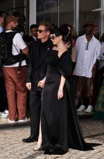 RUBY O. FEE Leaves Hotel Martinez in Cannes 05/16/2023