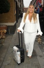 SAFFRON LEMPRIERE Arrives at Big George Foreman Screening at Ham Yard Hotel in London 04/26/2023