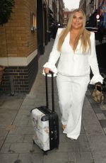 SAFFRON LEMPRIERE Arrives at Big George Foreman Screening at Ham Yard Hotel in London 04/26/2023