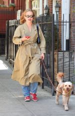 SAILOR BRINKLEY Out with Her Dog in New York 05/17/2023