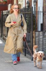 SAILOR BRINKLEY Out with Her Dog in New York 05/17/2023