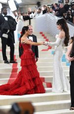 SALMA HAYEK at 2023 Met Gala Celebrating Karl Lagerfeld: A Line of Beauty in New York 05/01/2023