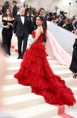 SALMA HAYEK at 2023 Met Gala Celebrating Karl Lagerfeld: A Line of Beauty in New York 05/01/2023