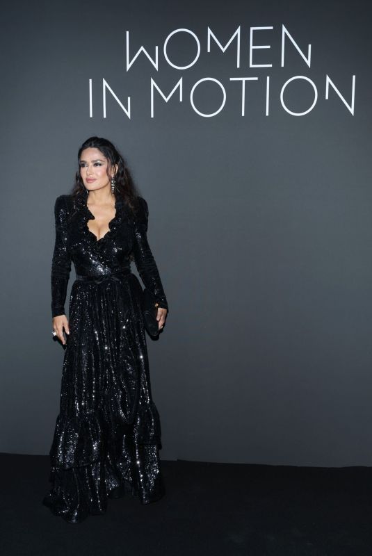SALMA HAYEK at Kering Women in Motion Award at 2023 Cannes Film Festival 05/21/2023