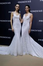 SARA SAMPAIO at Pronovias Fashion Show in Barcelona 04/21/2023