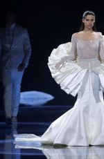 SARA SAMPAIO at Pronovias Fashion Show in Barcelona 04/21/2023