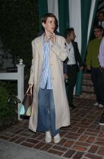 SARAH PAULOSN Leaves San Vicente Bungalows in West Hollywood 05/16/2023