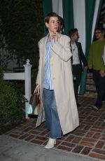 SARAH PAULOSN Leaves San Vicente Bungalows in West Hollywood 05/16/2023
