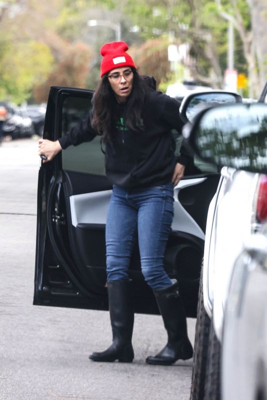 SARAH SILVERMAN Out and About in Beverly Hills 05/05/2023