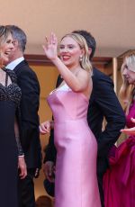 SCARLETT JOHANSSON at Asteroid City Premiere at 76th Cannes Film Festival 05/23/2023