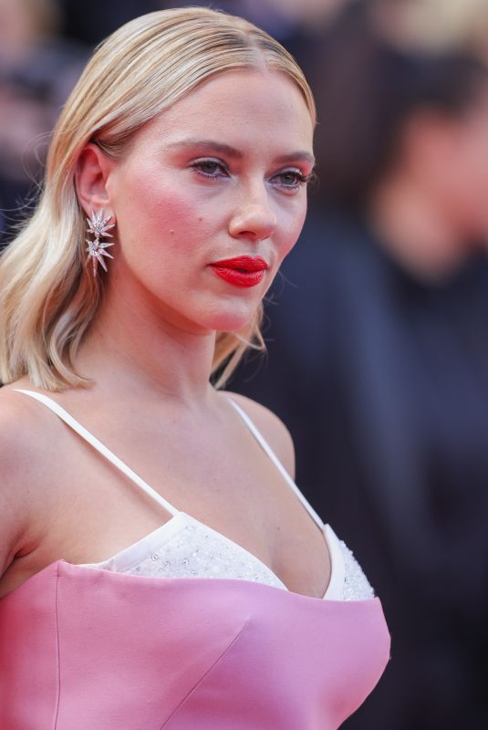 SCARLETT JOHANSSON at Asteroid City Premiere at 76th Cannes Film Festival 05/23/2023