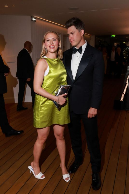 SCARLETT JOHANSSON at Warner Bros Anniversary Party in Cannes 05/23/2023