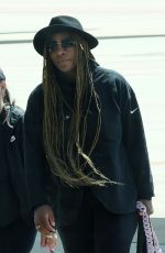 SERENA WILLIAMS Arrives in Sardinia by a Private Plane 05/28/2023