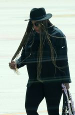 SERENA WILLIAMS Arrives in Sardinia by a Private Plane 05/28/2023