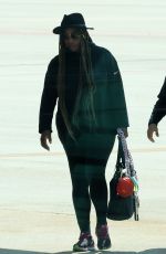 SERENA WILLIAMS Arrives in Sardinia by a Private Plane 05/28/2023