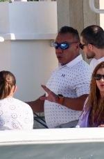 SHAKIRA on a Boat Ride with Friends in Miami Beach 05/10/2023