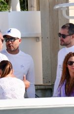 SHAKIRA on a Boat Ride with Friends in Miami Beach 05/10/2023