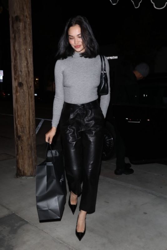 SHANINA SHAIK Arrives at Drake