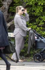 SHAUGHNA PHILLIPS Out wih Her Baby in Kent 05/10/2023