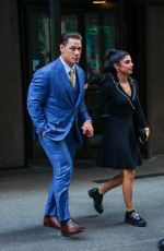 SHAY SHARIATZADEH and John Cena at Del Frisco