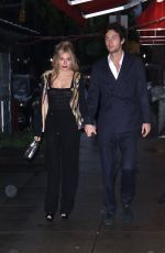 SIENNA MILLER and Oli Green Leaves a Pre-Met Gala Dinner in New York 04/30/2023 