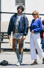 SIENNA MILLER and Sebastian Faena Out in New York 05/17/2023