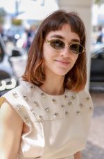SIMONA TABASCO Arrives at Martinez Hotel in Cannes 05/17/2023