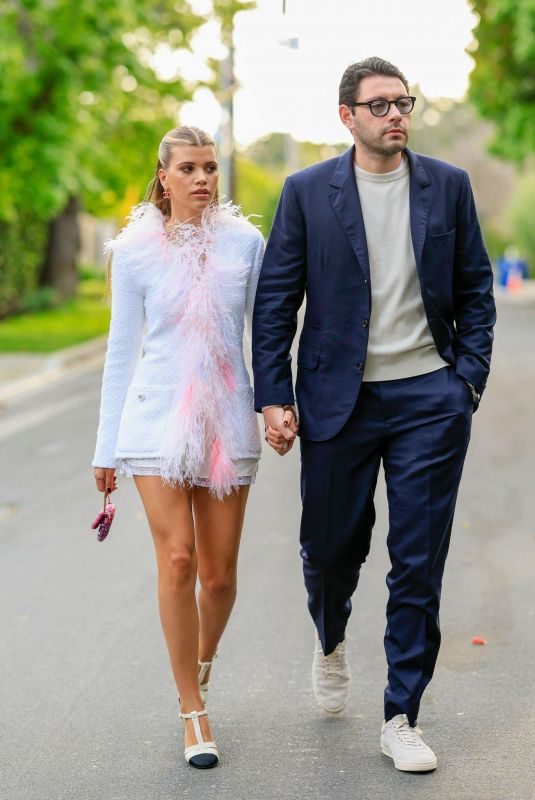 SOFIA RICHIE and Elliot Grainge Out in Los Angeles 05/09/2023