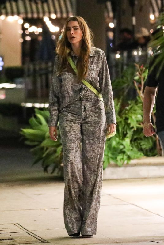 SOFIA VERGARA Out for Sushi with Friends on Memorial Day in Beverly Hills 05/29/2023