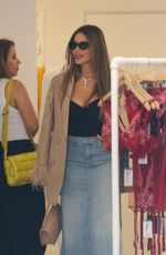 SOFIA VERGARA Out Shopping for Lingerie in Beverly Hills 05/23/2023