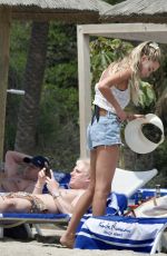 SOPHIE HABBO in Bikini at a Beach in Marbella 05/14/2023