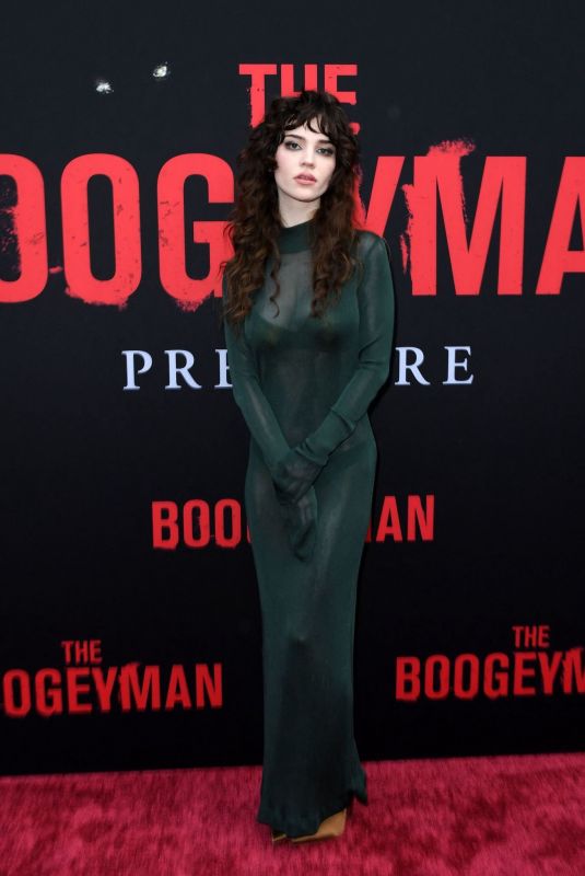 SOPHIE THATCHER at The Boogeyman Premiere in Los Angeles 05/23/2023