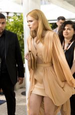 STACY MARTIN Leaves Hotel Martinez in Cannes 05/21/2023