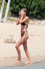 STELLA AMXWELL in Bikini at a Beach with Some Friends 05/29/2022