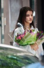 SURI CRUISE Out Buying Flowers on Mother