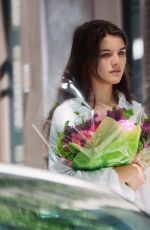 SURI CRUISE Out Buying Flowers on Mother