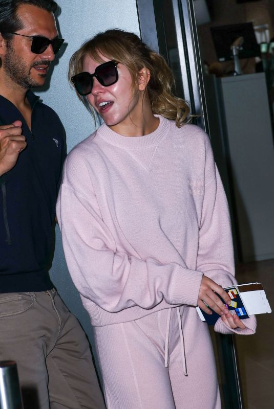 SYDNEY SWEENEY Arrives at Nice Airport 05/24/2023