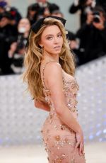 SYDNEY SWEENEY at 2023 Met Gala Celebrating Karl Lagerfeld: A Line of Beauty in New York 05/01/2023