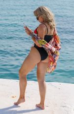 TALLIA STORM in Swimsuit at Martinez Hotel Beach in Cannes 05/21/2023