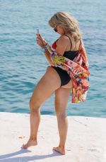 TALLIA STORM in Swimsuit at Martinez Hotel Beach in Cannes 05/21/2023