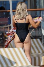 TALLIA STORM in Swimsuit at Martinez Hotel Beach in Cannes 05/21/2023