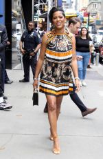 TAMRON HALL Arrives at Good Morning America in New York 05/09/2023