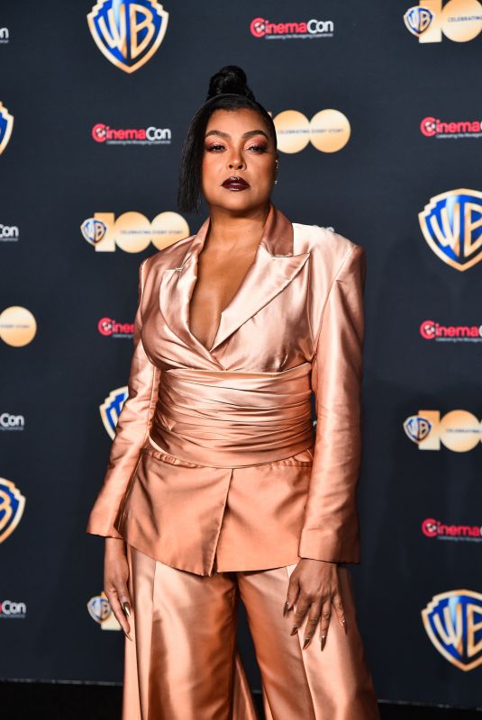 TARAJI P. HENSON at Warner Bros. Pictures Presentation at Cinemacon in Las Vegas 04/25/2023